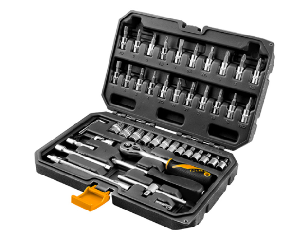 TOLSEN SOCKET SET 1/4 (46 PCS)